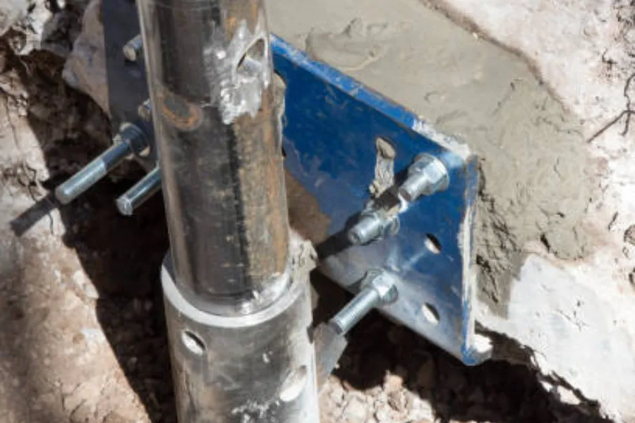 Steel Push Pier Installation in Tarpon Springs FL (1)